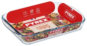 Pyrex Szklane naczynie żaroodporne 2,7 l, 35 x 23x 6 cm, S