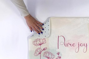 Dywanik łazienkowy Dywanik łazienkowy Kwiatowa kompozycja