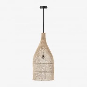 Lampa Sufitowa Wisząca Do Użytku Zewnętrznego Embid Czarna & Ø30 Cm - ↑60 Cm Embid - Sklum