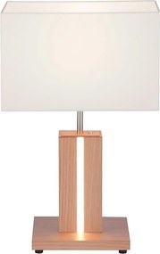 Leuchten Direkt 11421-78 - Lampa stołowa LED AMANDA 1xE27/40W/230V + LED/5W