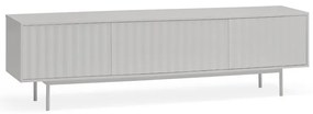 Szara szafka pod TV 180x52 cm Sierra – Teulat