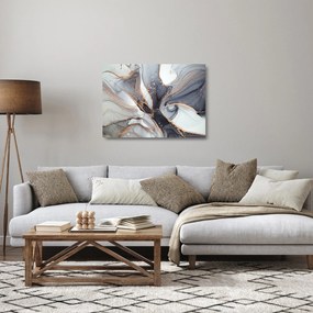 Obraz na szkle - Szary marmur (70x50 cm)