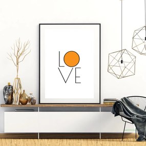 Plakat - Love (A4)