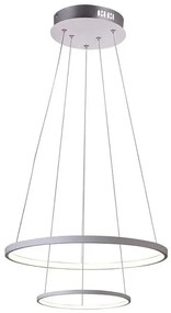 Biała podwójna lampa wisząca LED - 6X V082 W6-G20