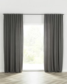 Zasłona BASIC na taśmie marszczącej 140x280cm łupkowo-szary 1szt.