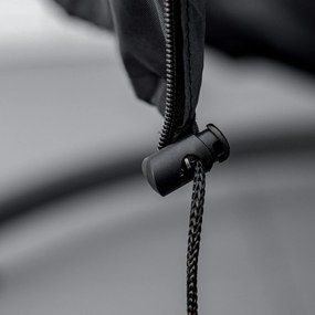 Outsunny pokrowiec na fotel wiszący wodoodporny 115x115x190 cm czarny | Aosom PL