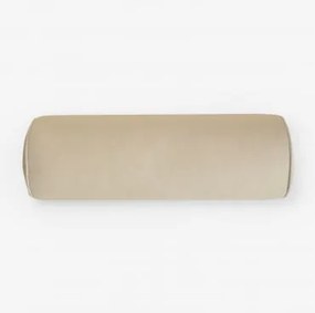 Poduszka Wałek 15x50 Cm Do Ogrodu Z Tkaniny Somalia Kremowa Tapioca - Sklum
