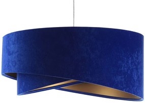 Niebiesko-złota lampa wisząca glamour - 5X EX989 W1-L71