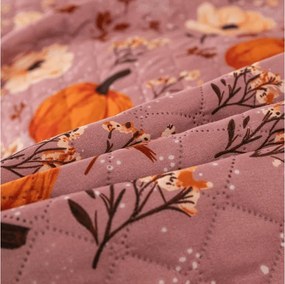Narzuta na łóżko PUMPKINS ROSAVIE, staroróżowy Rozmiar: 170 x 210 cm