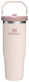 Jasnoróżowy termos ze stali nierdzewnej 890 ml IceFlow™ Flip Straw 2.0 Tumbler Rose Quartz – Stanley