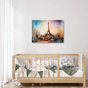 Obraz na szkle - Obraz wieży Eiffla (70x50 cm)