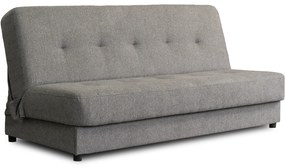 Sofa z Funkcją Spania ARUBA Wersalka Rozkładana Dwuosobowa Szara Nowoczesna do Salonu