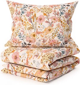 PrzytulneMieszkanie.pl PrzytulneMieszkanie.pl Pościel bawełniana BLUMIRA POLY kolorowa Rozmiar pościeli: 70 x 90 cm | 140 x 200 cm