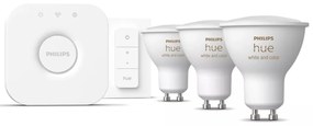Inteligentny zestaw startowy 5 szt. z gwintem GU10, 6 W White and color ambiance – Philips Hue