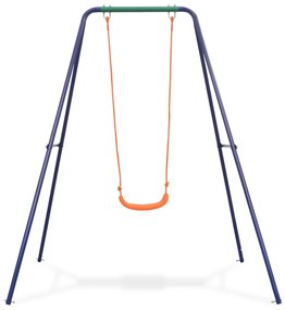 Kolorowa huśtawka stojąca ogrodowa dla dzieci D1-F18