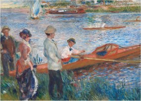 Obraz - Auguste Renoir, Oarsmen at Chatou, reprodukcje (70x50 cm)