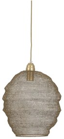 Lampa wisząca w kolorze brązu z metalowym kloszem ø 38 cm Nina – Light &amp; Living