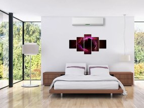 Obraz - abstrakcja chmur (125x70 cm)