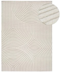 Kremowy dywan 160x230 cm Yen One – Universal