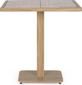 Stalowy stolik ogrodowy 73x73 cm Kalimera – Bizzotto