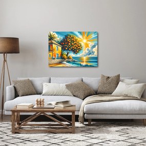 Obraz - Dom z pomarańczami I. (70x50 cm)