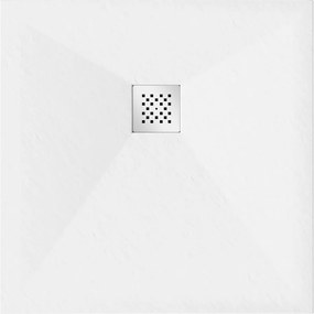 Mexen Stone+ brodzik kompozytowy kwadratowy 70 x 70 cm, biały - 44107070