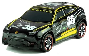Auto zdalnie sterowane sportowe pilot r/c czarne