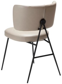 Beżowe krzesło Roost – DAN-FORM Denmark