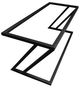 Ławka ZETA LOFT BL06 pufa podnóżek metal