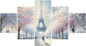 Obraz - Obraz z Paryża (125x70 cm)
