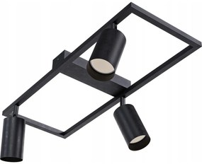 Oprawa punktowa 3xGU10/30W/230V czarna