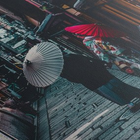 Obraz - Spacer po Tokio (170x50 cm)