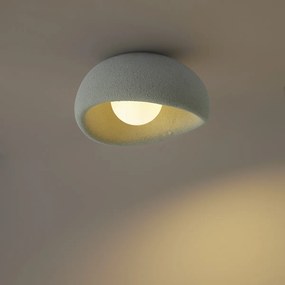 Lampa sufitowa Japandi jasnozielona - Wabi