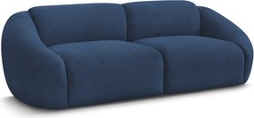 Ciemnoniebieska sztruksowa sofa 250 cm Tina – Bobochic Paris