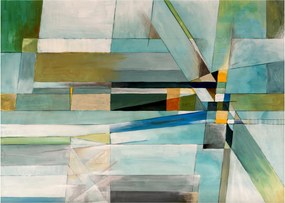 Obraz na szkle - Abstrakcja (70x50 cm)