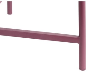 Wrzosowy metalowy okrągły stolik ø 50 cm Meseta – Leitmotiv