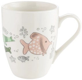 Florina 3-częściowy zestaw porcelany Rybki