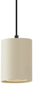 Nowoczesna lampa wisząca beżowa z czarnym do systemu szynowego 1-fazowego GU10 70mm - Iconic Holt Nowoczesny Oswietlenie wewnetrzne