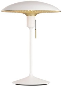 Abażur w biało-złotym kolorze ø 35 cm Manta Ray – UMAGE
