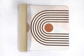 Antypoślizgowy dywanik łazienkowy Antypoślizgowy dywanik łazienkowy Geometryczna Abstrakcja