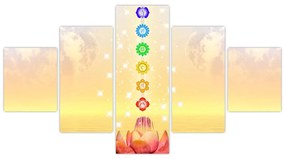 Obraz - Czakry (125x70 cm)