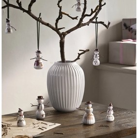 Porcelanowa ręcznie malowana ozdoba świąteczna ø 4,5 cm Hammershøi Snowwife – Kähler Design