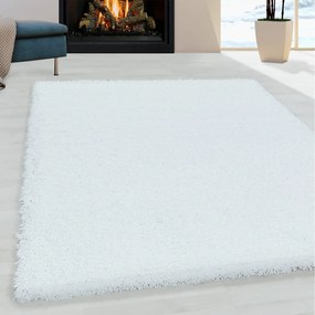 Dywan shaggy Sydney biały 60 cm x 110 cm