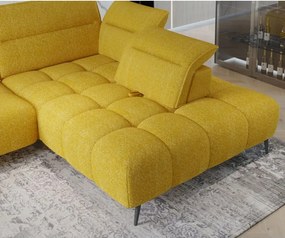 Narożnik MONTANA L układ L Prawostronny z elektryczną regulacją siedziska WERSAL