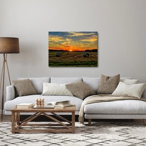 Obraz - Wiejskie bale (70x50 cm)