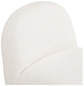 Kremowy obrotowy fotel Milo – House Nordic