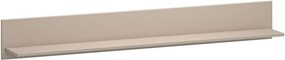 Minimalistyczna półka ścienna taupe M9-H30