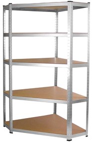 Regał Magazynowy duży narożny GC9030 METALOWE