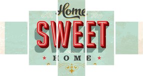 Obraz - Home sweet home (125x70 cm)