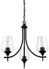 Lampa Sufitowa Wisząca APP1235-3CP Czarna